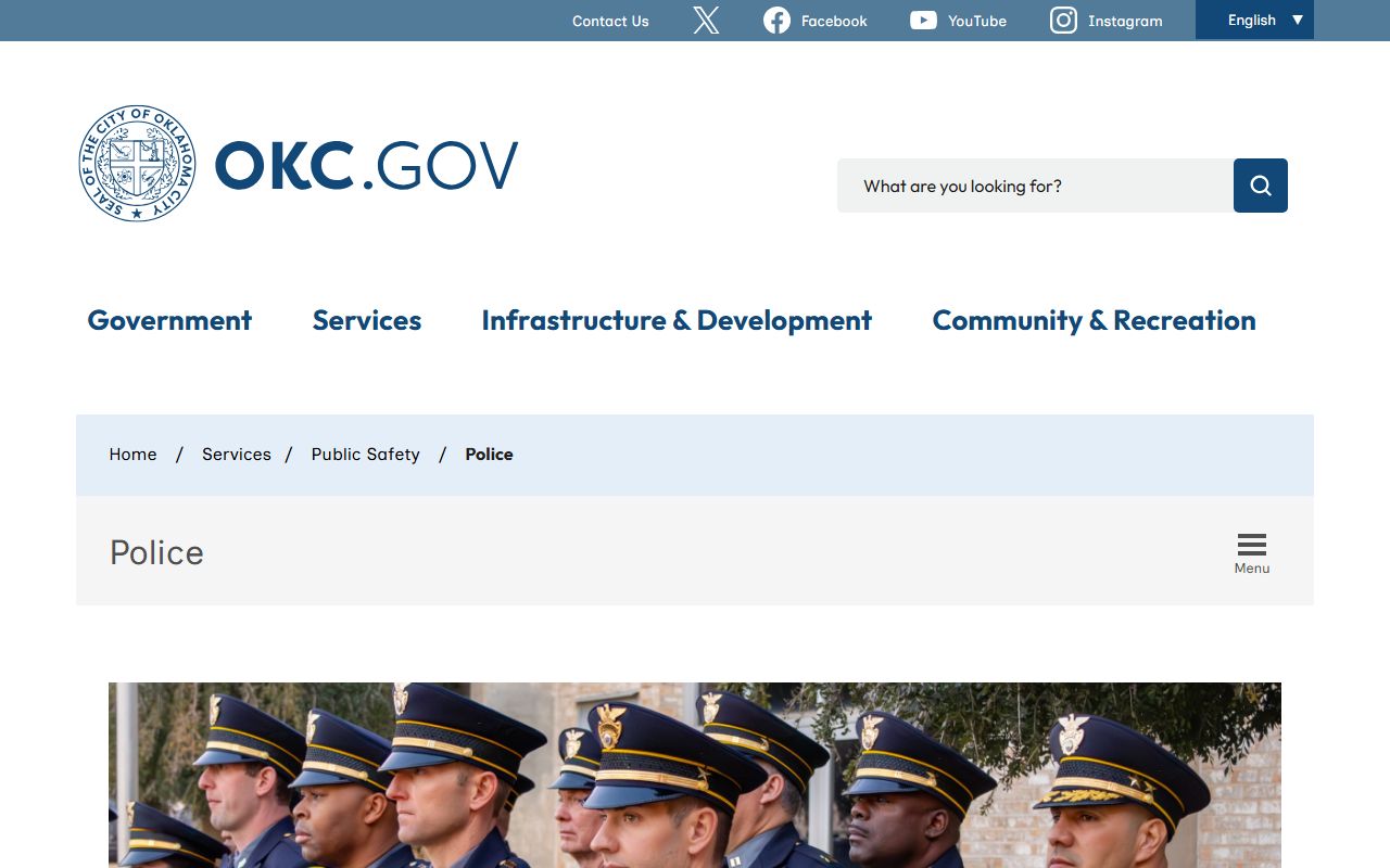 Oklahoma City Police Department background check records